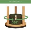 wooden clothes rack with rotating pole 40cm 165cm and a clothes rack Slim, stylish, space-saving hanger, diameter, height, stand.