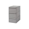 Like-it Storage Box Approx. Width 32 X Depth 52 X Height 62.6cm Made In Japan Closet System Drawer (M) Set of 3 All Gray (Opaque) CS-D2 3P Cumulative