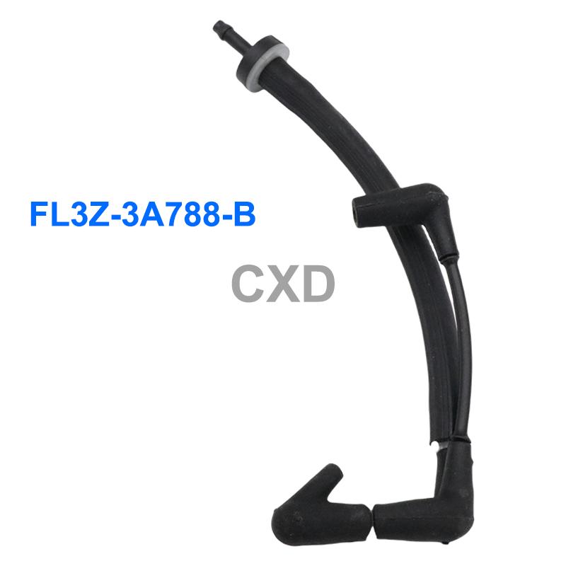 Auto Hub Lock Vacuum Line Tube 7L1Z-9H465-B Vacuum Solenoid Valve & FL3Z-3A788-B Check Valve for Ford Expedition F-150 Lincoln