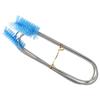 Stainless Steel 61" Pipe Brushes Blue Hose Cleaner Brush Metal Pipe Cleaner Brush  Fish Tank