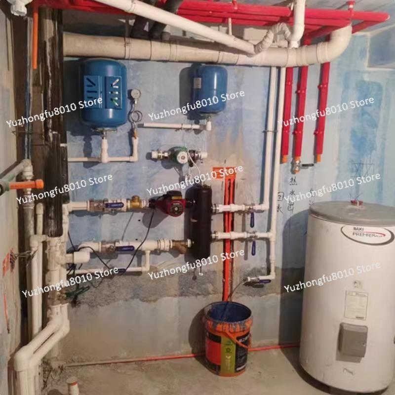 Gas wall-hung boiler Condensing furnace Floor heating 304 stainless steel decoupling tank Coupling tank Hydraulic pressure