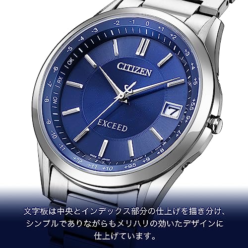 Citizen EXCEED Ceas de bărbați CB1110-61L cu alimentare solară Eco-Drive, radiocontrolat