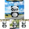 Panda Car Interior Decor Acrylic Car Mirror Ornament For Automotive Decoration And Gift