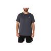 Silver Lightweight Comfortable Breathable Short Sleeve T-Shirt Men Tops Gray 2011D242-020