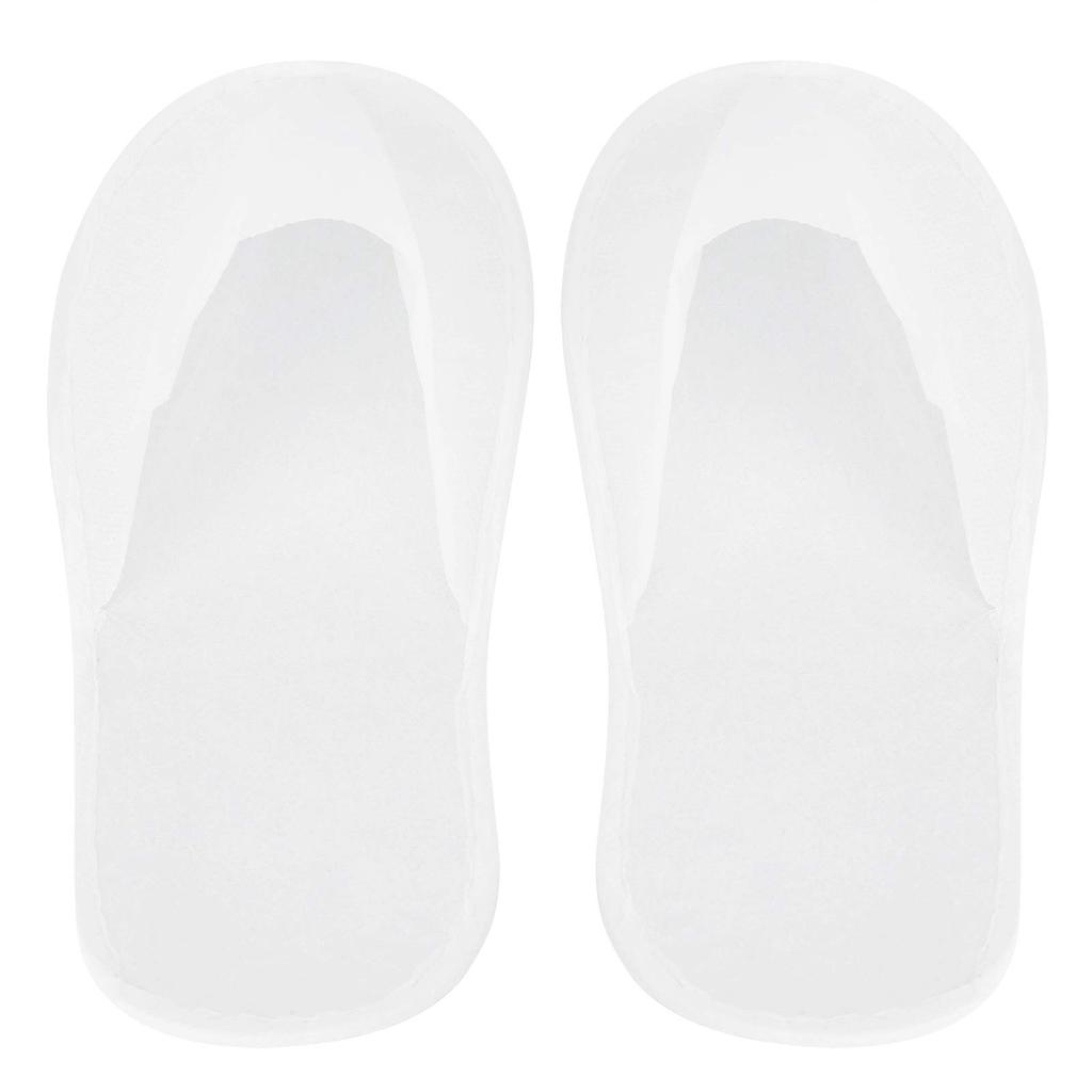 50 Par Jednorazowych Hotelowych Biznesowych i Odpowiednich do Domu i Biznesu Kapci Unisex, Kapcie, Antypoślizgowe, Antybakteryjne, Odporne na Zapachy,