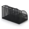 Metal Pen Holder: Multifunctional Desktop Storage Box & Creative Student Stationery Organizer
