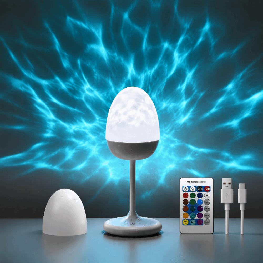 Water Wave Projection Bluetooth Speaker Ambient Lighting Projection Lamp Indoor Use