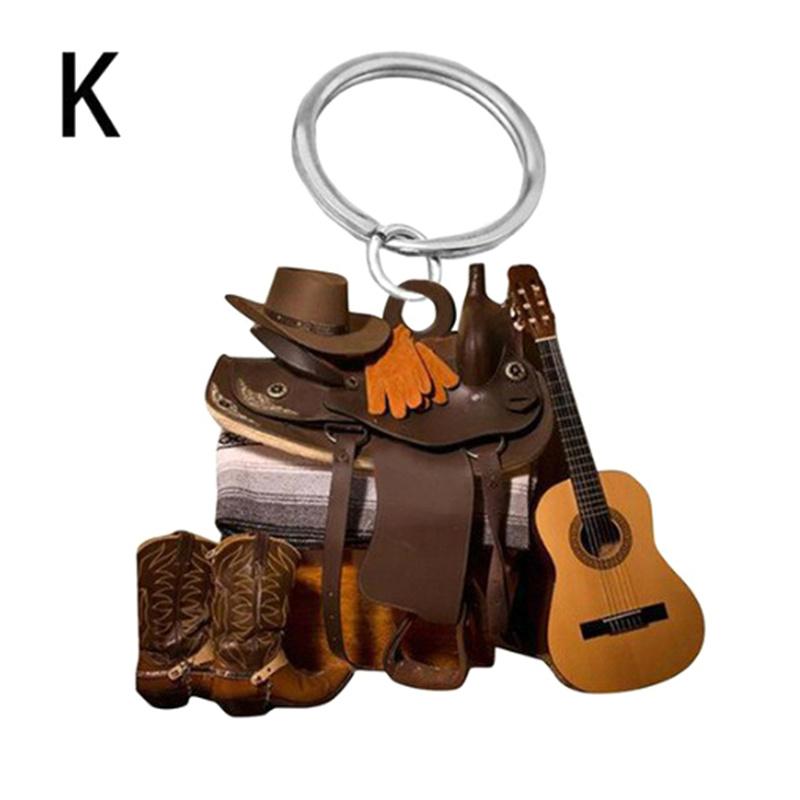 

Акриловый брелок в форме седла, мини-крючок для ключей, подвеска из акрила в виде западного ковбойского седла, подарок для любителя лошадей, украшение