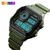 Skmei Fashion Men PU Strap Multifunction Waterproof Watches Alarm Male Digital Watch Reloj Hombre Outdoor Sport Watch 1299