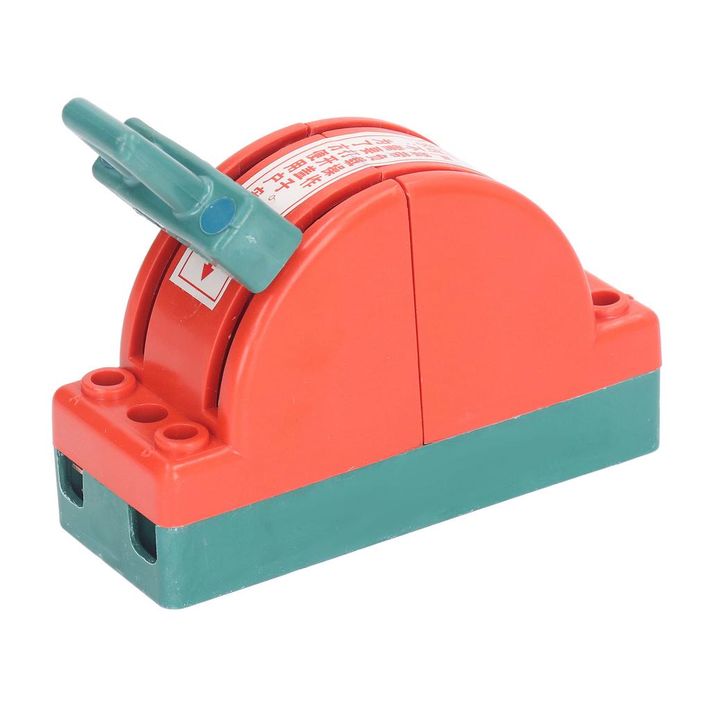 2 Pole Knife Switch Double Throw Disconnect Switch Electrical Load Switch with Fastening Rings 220V 380V