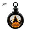 Indoor Outdoor Halloween Props Retro Pumpkin Lantern, LED Electronic Candle Light, Vintage Safe Flameless Decor Handheld Decorative Lamp for