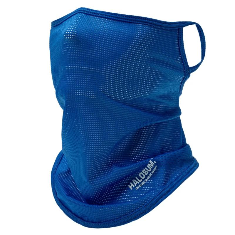 

Маска-балаклава из ледяного шелка на все лицо, летняя защита от солнца, дышащая, устойчивая к УФ-излучению, ветрозащитная, для велоспорта, пеших прогулок, активного отдыха королевский синий