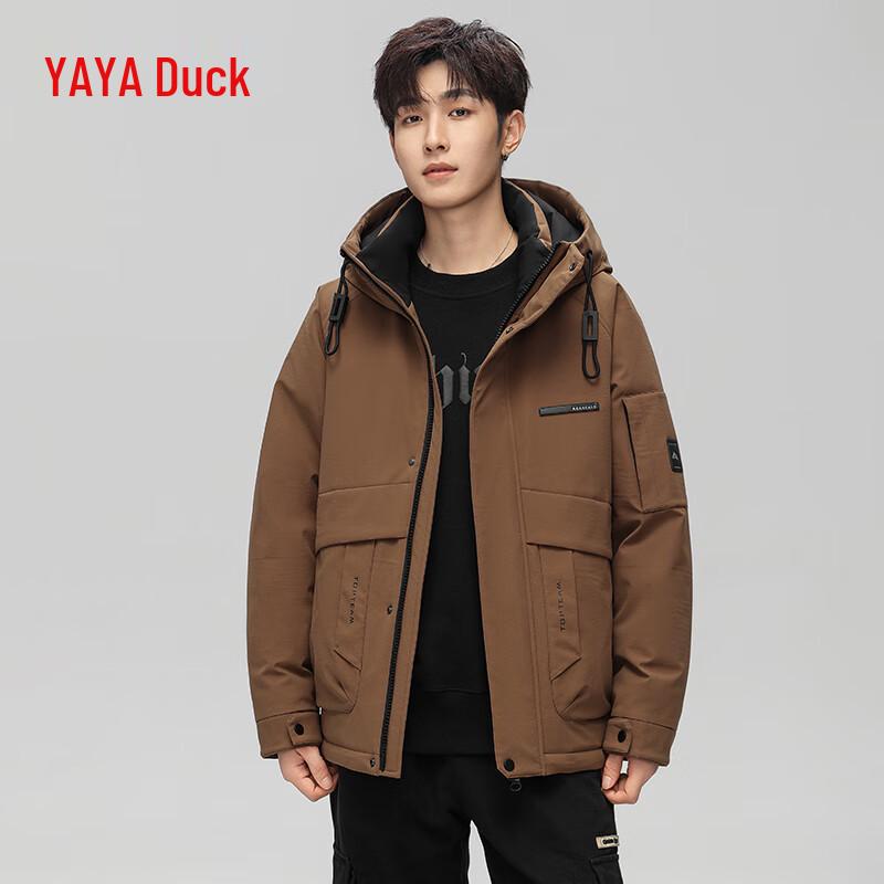 

Мужская короткая пуховая куртка с капюшоном YAYA - Коллекция Чэнь Чжэюаня XXXL (190/104A)