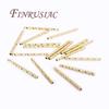 Tube Spacer Bead,18K Gold Plated Straight Tube Beads For Jewelry Making Supplies,DIY Bracelets Necklaces Accessories