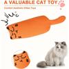 Catnip Toy Cats Product Rustle Sound For Pets Cute Cat Toys For Kitten Teeth Grinding Cat Plush Toy Thumb Pillow Pet Accessories