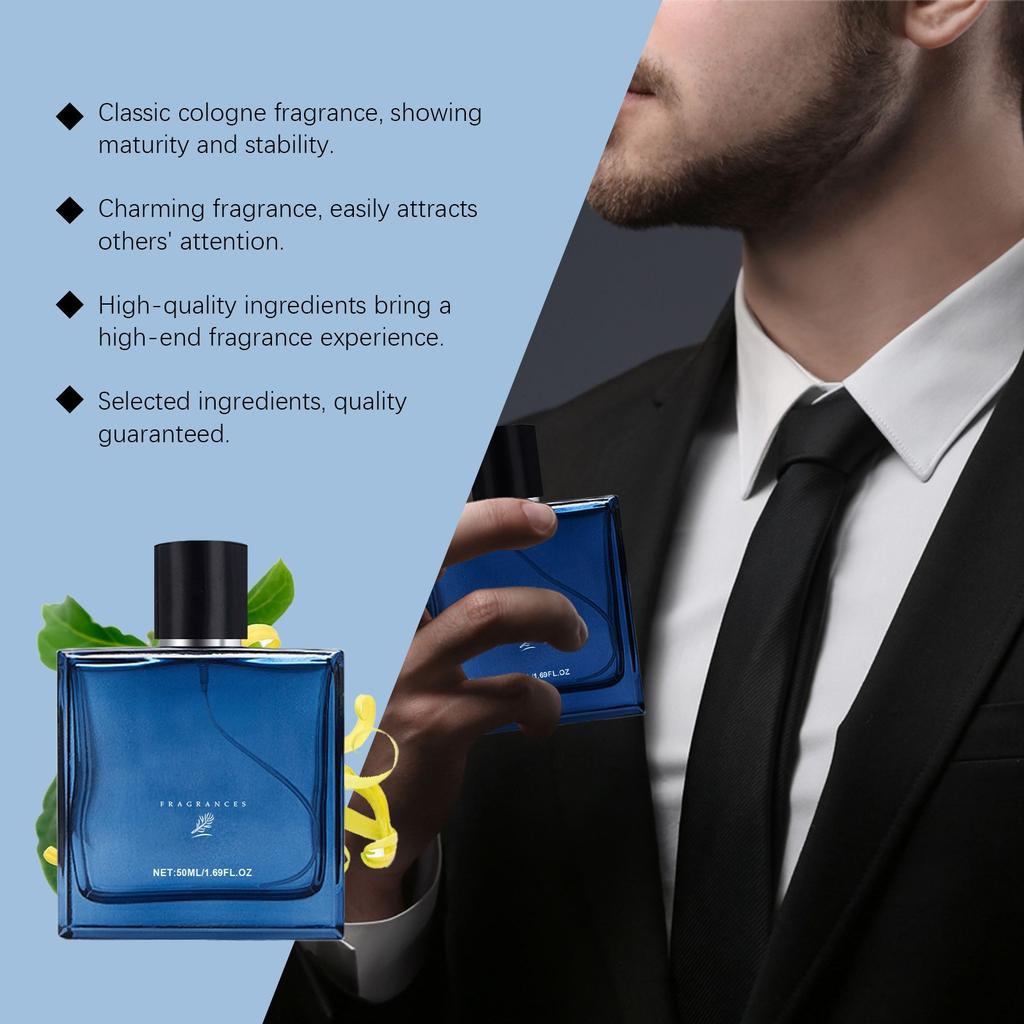 Pheromone Cologne For Men | Attraction & Confidence | Men’s Long-Lasting Pheromones Spray | Perfume |50ml