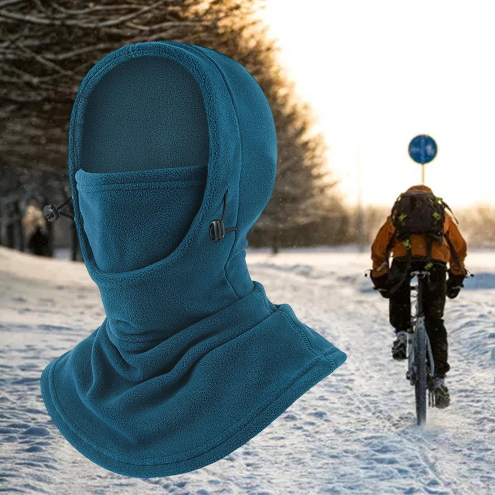 Face Mask Balaclava for Men with Thermal Features Blue