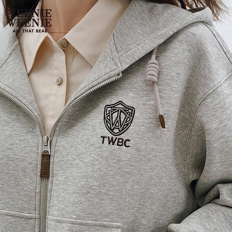 Teenie Weenie Women's Bear Graphic Hoodie