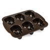 Bronze Color Skull Baking Cake Mold Metal Baking Pan Bakeware Halloween Skull Cake Pan  Gift