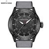 NORTH EDGE 2024 NEW MACH Solar Powered Watch For Men Waterproof 50M Men's Pilot Sports Casua Wristwatches Reloj Hombre Luminous