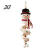 Christmas Stocking Fillers for Crafters Spiral Crochet Kit, DIY Snowman Santa Craft Festive Decoration Making Kit Handmade Hanging Ornament