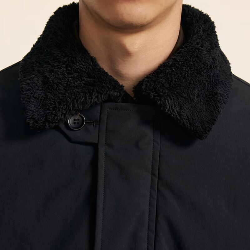 CROQUIS Men's 2024 Winter Loose Velvet Lapel Jacket