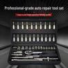 Multi-Functional Ratchet Hexagon Socket Wrench Tool Set for Household and Motorcycle Repair