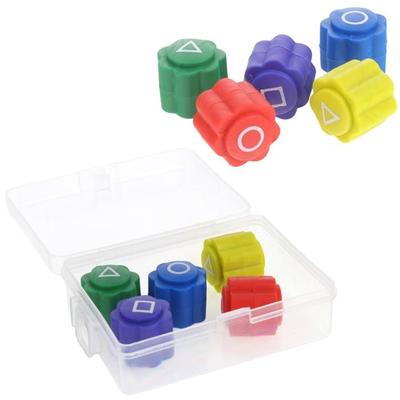 Gonggi Korean Arcade Game Dice Squid Game Transparent Box