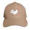 White Leghorn Chiqen Protector Baseball Cap Hat Unisex For The Sun Brand Unisex cap Unisexs big size hat fun hats Baseball Unisex Womens