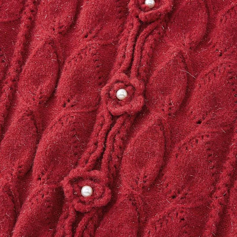 IEF French Sweet Versatile Knitted Top