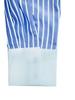 2024 Women's Casual French Stripe Patchwork Lapel Shirt