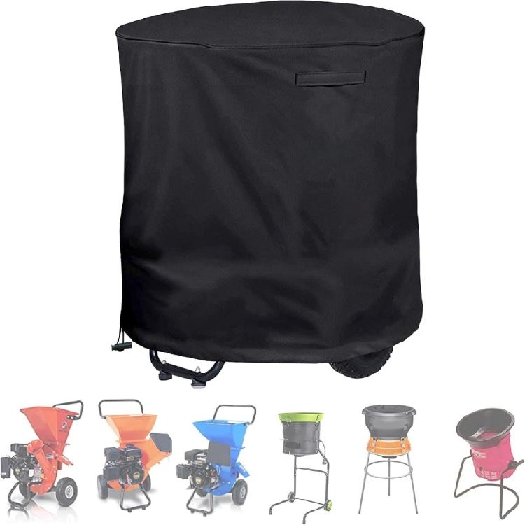 Wood Chipper Shredders Mulcher Cover Shredders Machine Protector Cover Sun Resistant Fabric Garden Tool Accessory
