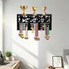 Hanger Wall Mount Display Rack with Hooks for Awards and Medals - Model JH26160