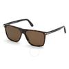 Fletcher Roviex Square Ladies Sunglasses Ft0832 52j 59