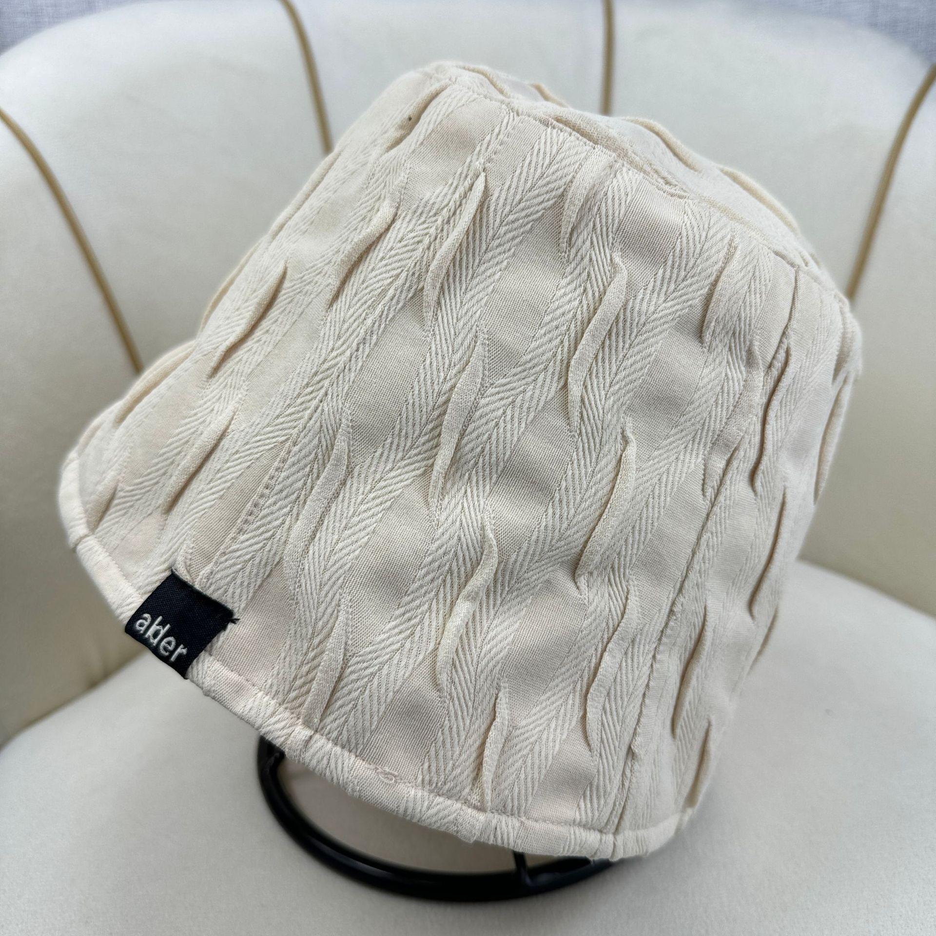 

Spring and summer sunshade sunscreen versatile face small bucket hat 54-60cm adjustable бежевий