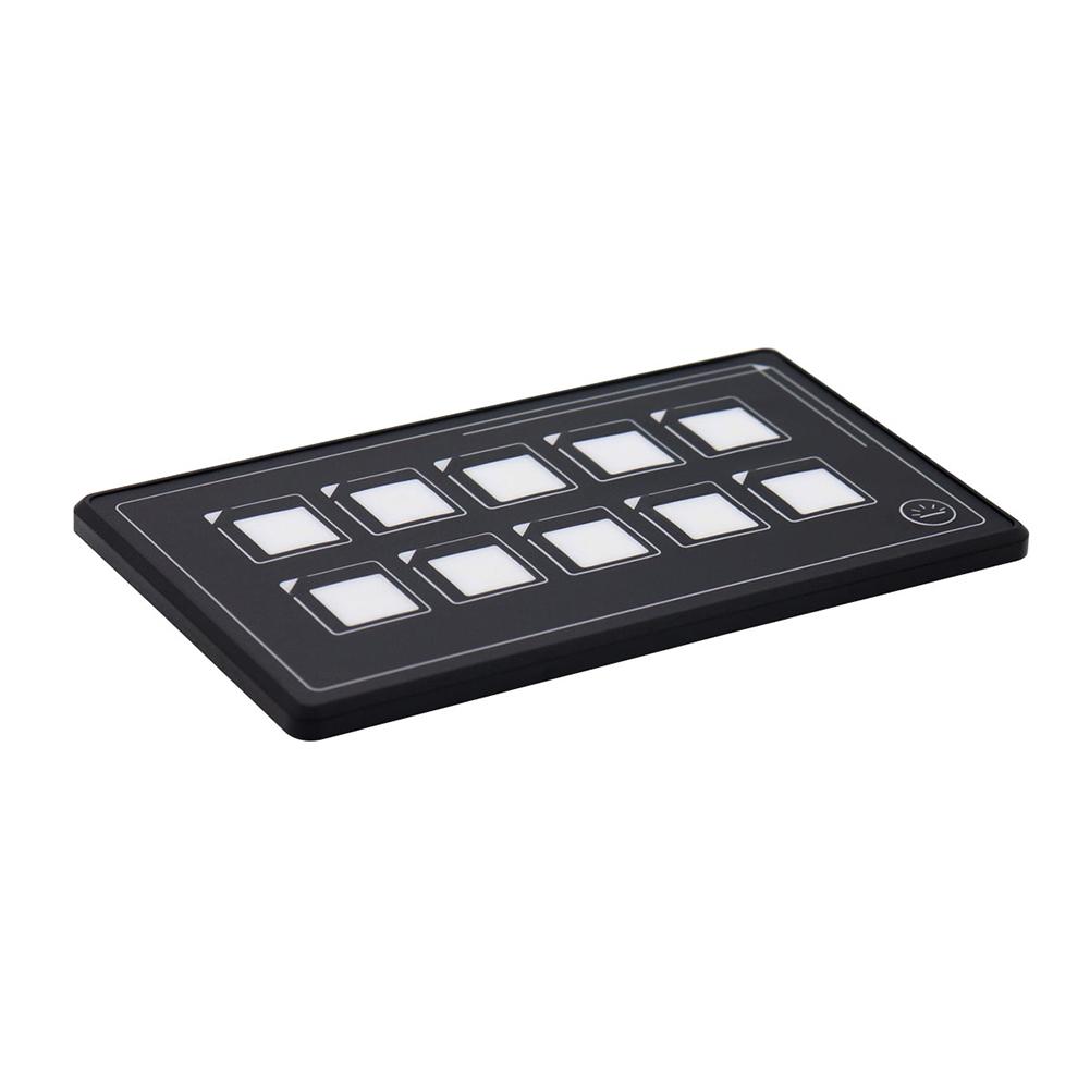 Buy SP5110A Waterproof RV Bluetooth-compatible 10 Gang LED Light Switch ...