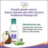 Himalaya Baby Massage Oil Coconut 100 Ml Pack Of 1 For Gentle Nourishing Skin Care