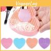 Classic Silicone Heart Make Up Brush Cleaner Pad Perfect For All Your Needs