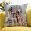 Hot Music Band KKATSEYE Various Sizes Square Pillow Case For Car Home Bedchamber Decor