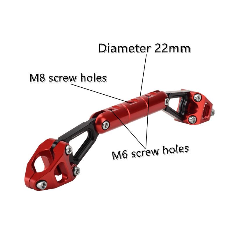 Motorcycle Handlebar Accessory Mounts For Honda PCX125 150 160 Mobile Phone Navigation Mount Spotlight Holder Universal