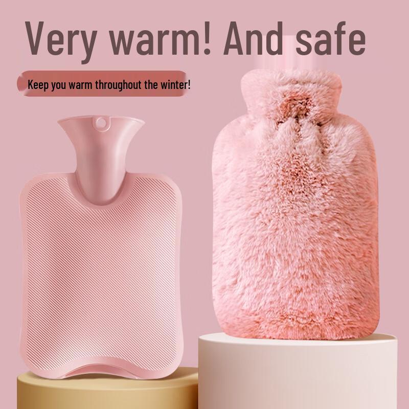 Changbaosen Faux Fur Hot Water Bottle