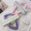 Cute Multi Color Bow Pencil Case Large Capacity Multi Functional Pencil Storage Bag Students Pen Bag Handheld Makeup Bag