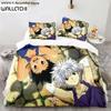 Hunter X Hunter 3D Bedding Set Japanese Anime Twin Queen King Quilt Cover Pillowcases Polyester For Kids Duvet Cover Sets