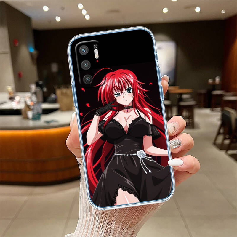 Rias Gremory Case for Motorola E7 E22 E20 E13 E15 E22S E30 E40 G10 G20 G04 G22 G23 G05 G75 G35 G55 G6 G7 G8 G9 Plus Power Play