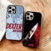 Husă de telefon Dexter Pentru iPhone 17,16,15,14,13,12,11 Plus,Pro Max,XS,Husă Colorată Argintiu Negru