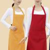 Apron For Kitchen Chefs - Durable And Comfortable To Wear Kitchen Apron Cooking Wide Coverage