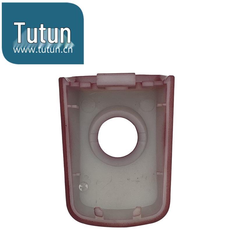 2015 Qashqai Front Door Handle Cover with Keyhole, Dazzling Red