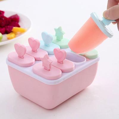Kitchen Ice Cube Molds Reusable Popsicle Maker Diy Ice Cream Tools Kitchen 6/8 Cell Lolly Mould Tray Bar Tools
