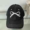 InsStyle Sweet Baseball Hat Peaked Hat Embroidery Bows Sun Hat Summer Spring Hat