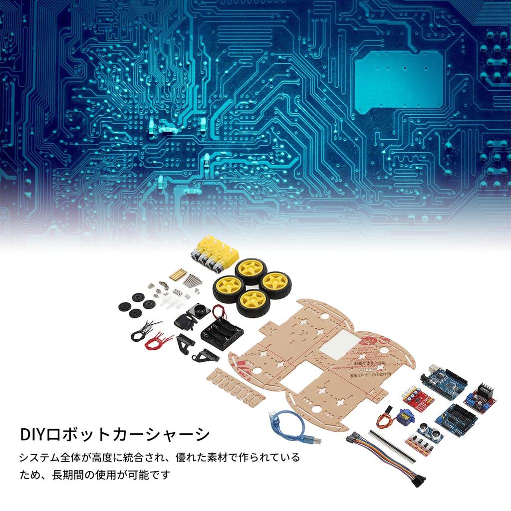 Robot Car Chassis Smart Car Chassis Smart Car Platform for Science Hobby 4WD DIY Tracked Motor Robot Kit, Kit, Projects,